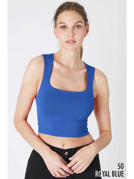 Nikibiki Clean Line Square Crop- Multiple Colors Available