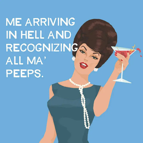 Cocktail Napkins- Ma Peeps