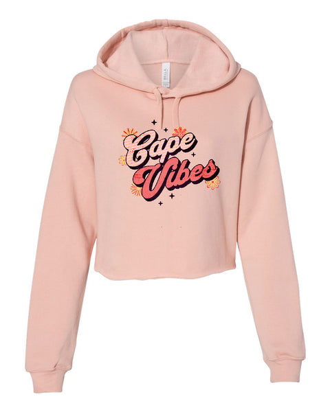 Cropped Hoodie- Cape Vibes- Color Options