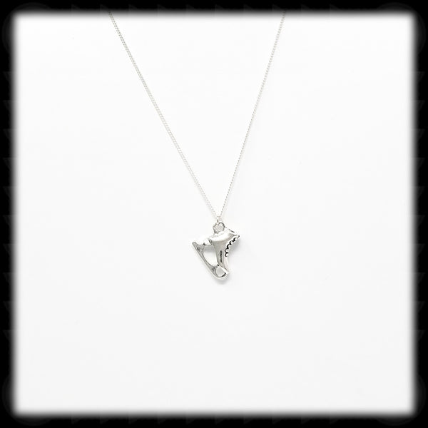 #SKATE2N-Ice Skate Drop Necklace