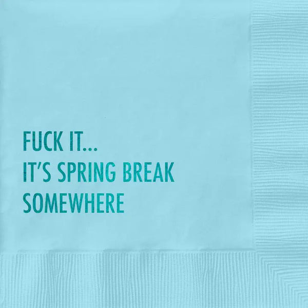 Pretty Alright Funny Cocktail Napkins- Multiple Options Available
