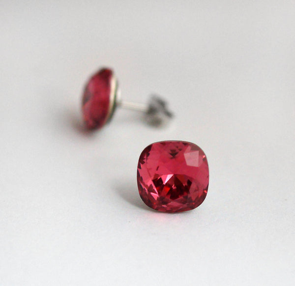 #CS29- Watermelon Crystal Studs