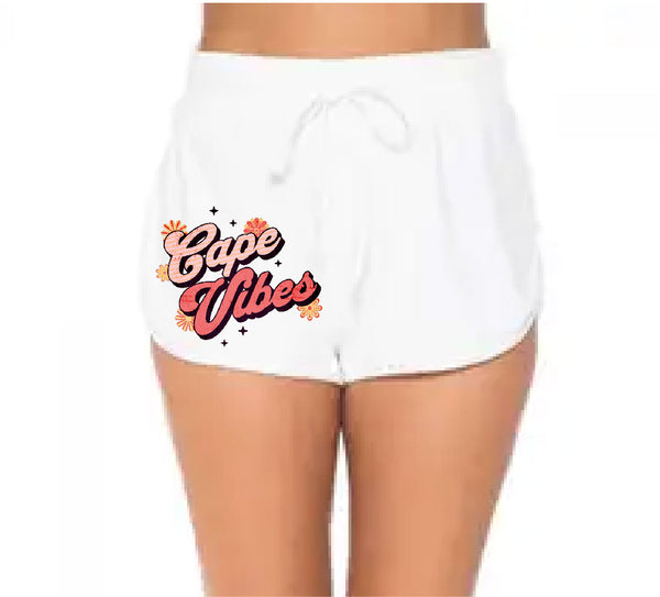 Cape Vibes Women's Terry Shorts- Color Options